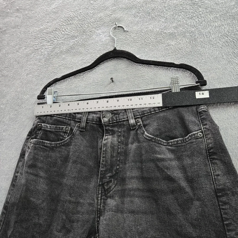 Levi's 505 Men Jeans 31X32 Gray Denim Regular Fit Straight Leg 31